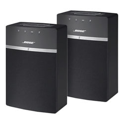 Bose® SoundTouch 10 Wireless Wi-Fi Bluetooth Music System, Two Pack Black